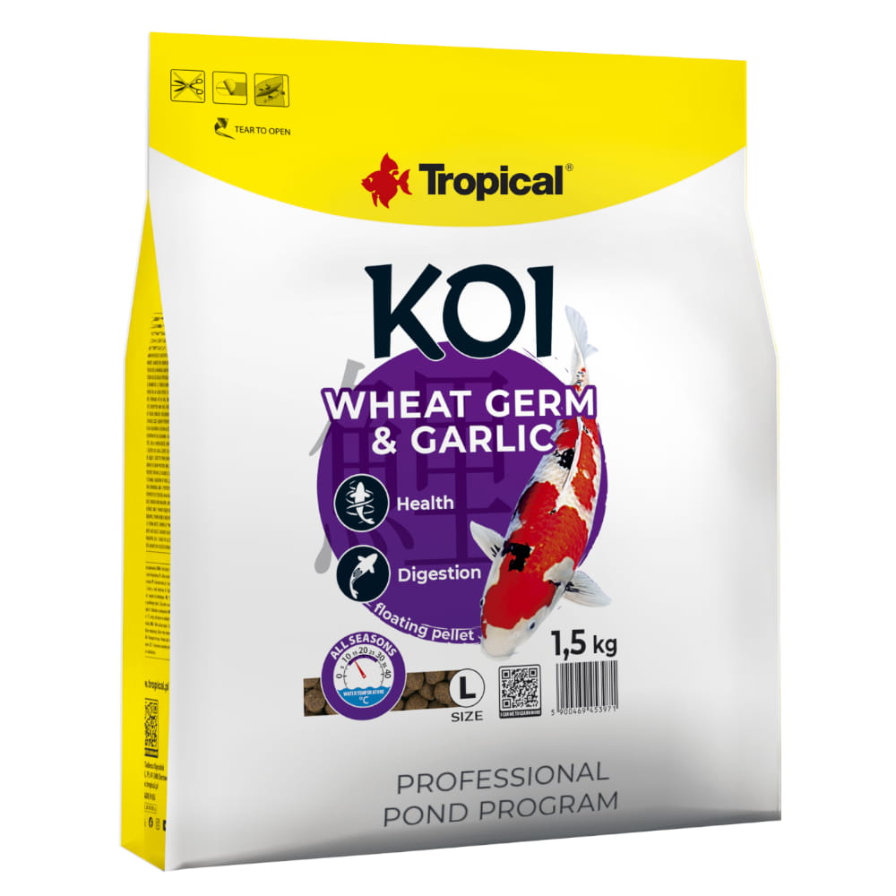 Koi Wheat Germ&Garlic Pellet L.jpg